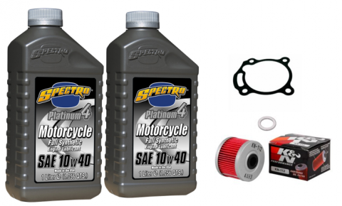 CRF300L Rally'21-26 Spectro Platinum Oil Change Kit Full Synthetic